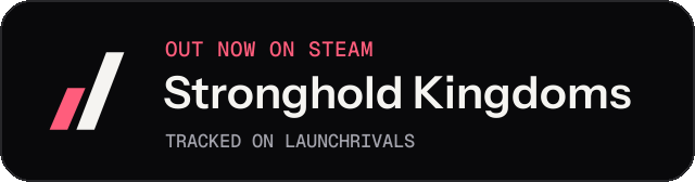 Dark launch badge for Stronghold Kingdoms