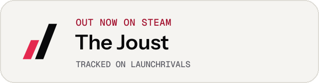 Light launch badge for The Joust