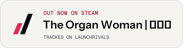 Light launch badge for The Organ Woman | 臓器女