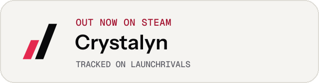 Light launch badge for Crystalyn