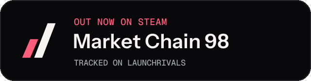 Dark launch badge for Market Chain 98