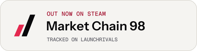 Light launch badge for Market Chain 98
