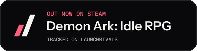 Dark launch badge for Demon Ark: Idle RPG
