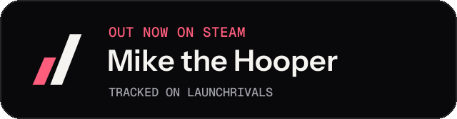 Dark launch badge for Mike the Hooper