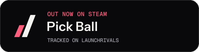 Dark launch badge for Pick Ball