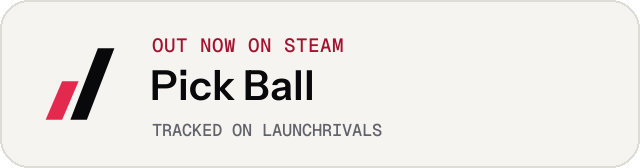 Light launch badge for Pick Ball