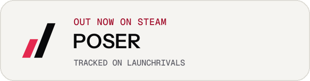 Light launch badge for POSER