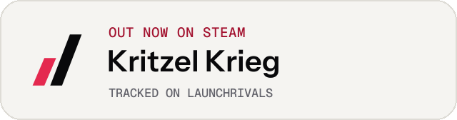 Light launch badge for Kritzel Krieg