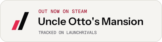 Light launch badge for Uncle Otto's Mansion