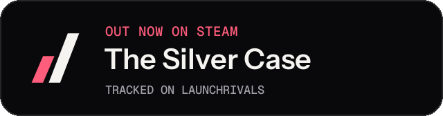 Dark launch badge for The Silver Case