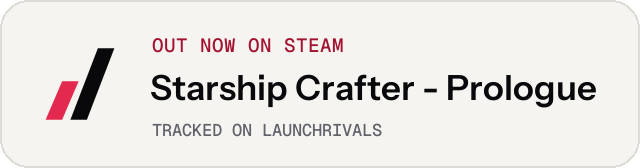 Light launch badge for Starship Crafter - Prologue