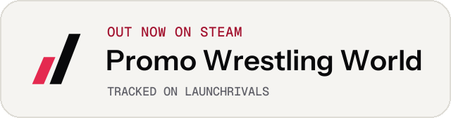 Light launch badge for Promo Wrestling World