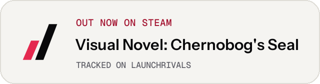 Light launch badge for Visual Novel: Chernobog's Seal