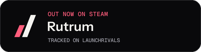 Dark launch badge for Rutrum