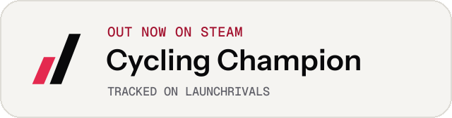 Light launch badge for Cycling Champion