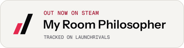 Light launch badge for My Room Philosopher