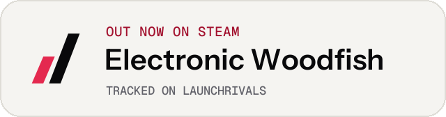 Light launch badge for Electronic Woodfish