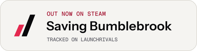 Light launch badge for Saving Bumblebrook