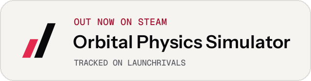 Light launch badge for Orbital Physics Simulator