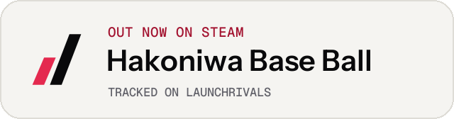 Light launch badge for Hakoniwa Base Ball