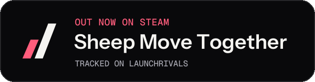 Dark launch badge for Sheep Move Together