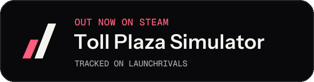 Dark launch badge for Toll Plaza Simulator