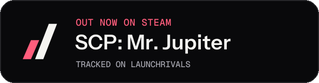 Dark launch badge for SCP: Mr. Jupiter