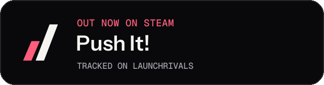Dark launch badge for Push It!
