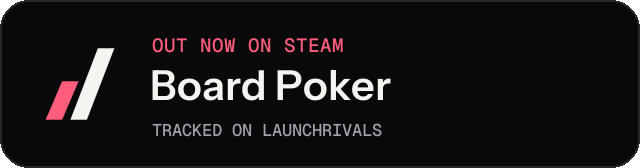 Dark launch badge for Board Poker