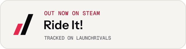 Light launch badge for Ride It!