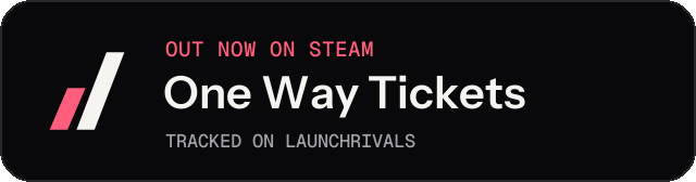 Dark launch badge for One Way Tickets