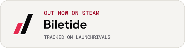 Light launch badge for Biletide