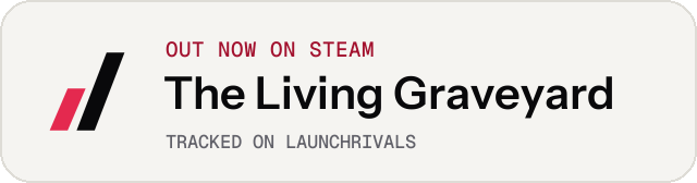 Light launch badge for The Living Graveyard