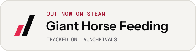 Light launch badge for Giant Horse Feeding