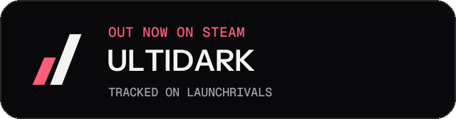 Dark launch badge for ULTIDARK