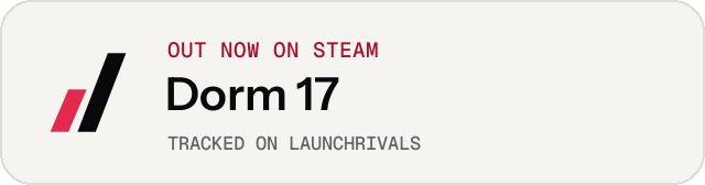 Light launch badge for Dorm 17