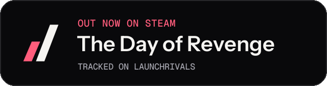 Dark launch badge for The Day of Revenge