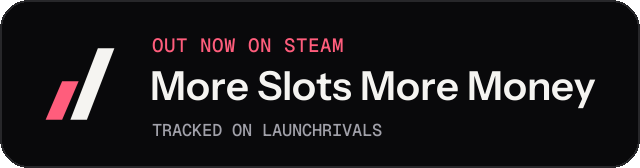 Dark launch badge for More Slots More Money