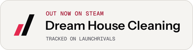 Light launch badge for Dream House Cleaning