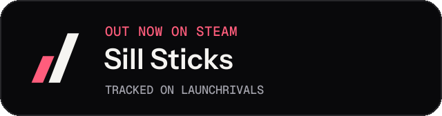 Dark launch badge for Sill Sticks