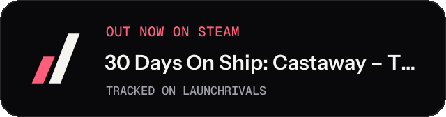 Dark launch badge for 30 Days On Ship: Castaway – The First Days