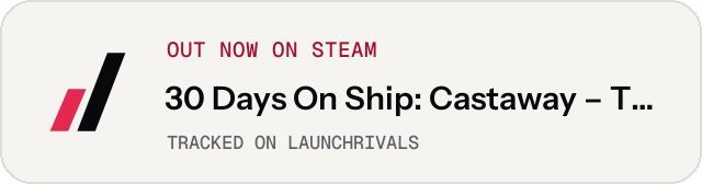 Light launch badge for 30 Days On Ship: Castaway – The First Days