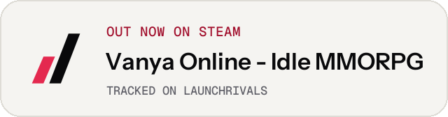 Light launch badge for Vanya Online - Idle MMORPG
