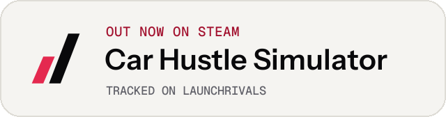 Light launch badge for Car Hustle Simulator
