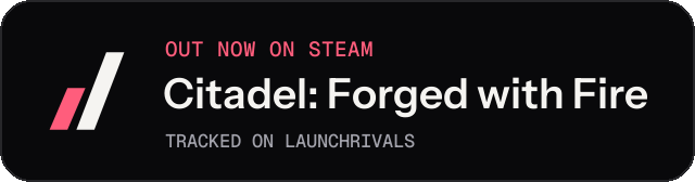Dark launch badge for Citadel: Forged with Fire
