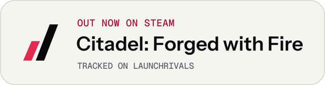 Light launch badge for Citadel: Forged with Fire