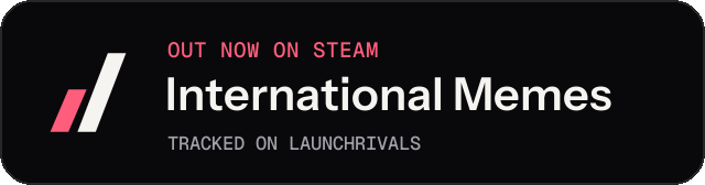 Dark launch badge for International Memes