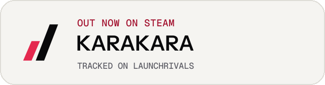 Light launch badge for KARAKARA