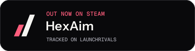 Dark launch badge for HexAim