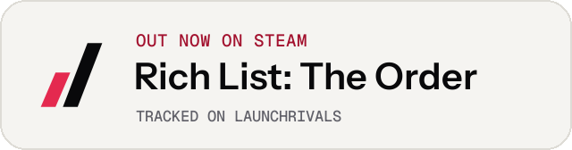 Light launch badge for Rich List: The Order